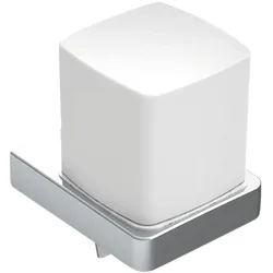 Flüssigseifenspender emco trend, chrom mit Stülpbecher