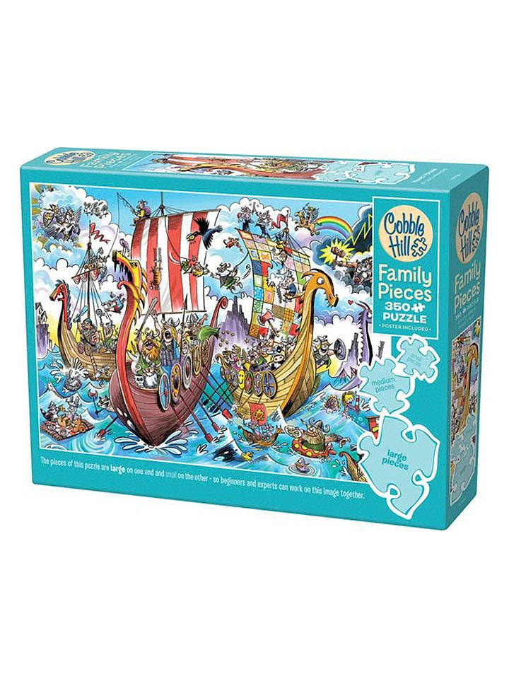 COBBLE HILL PUZZLES 350tlg. Puzzle "Verrückte Wikinger" - ab 9 Jahren - onesize