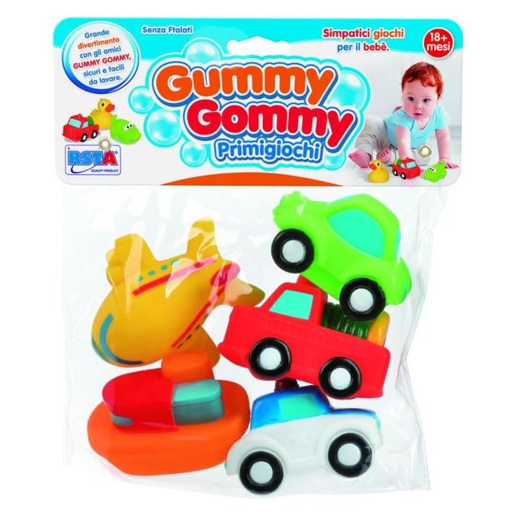 Rs Toys Gummy Gommy - Vehicle Bag 5 Pieces (36932446)