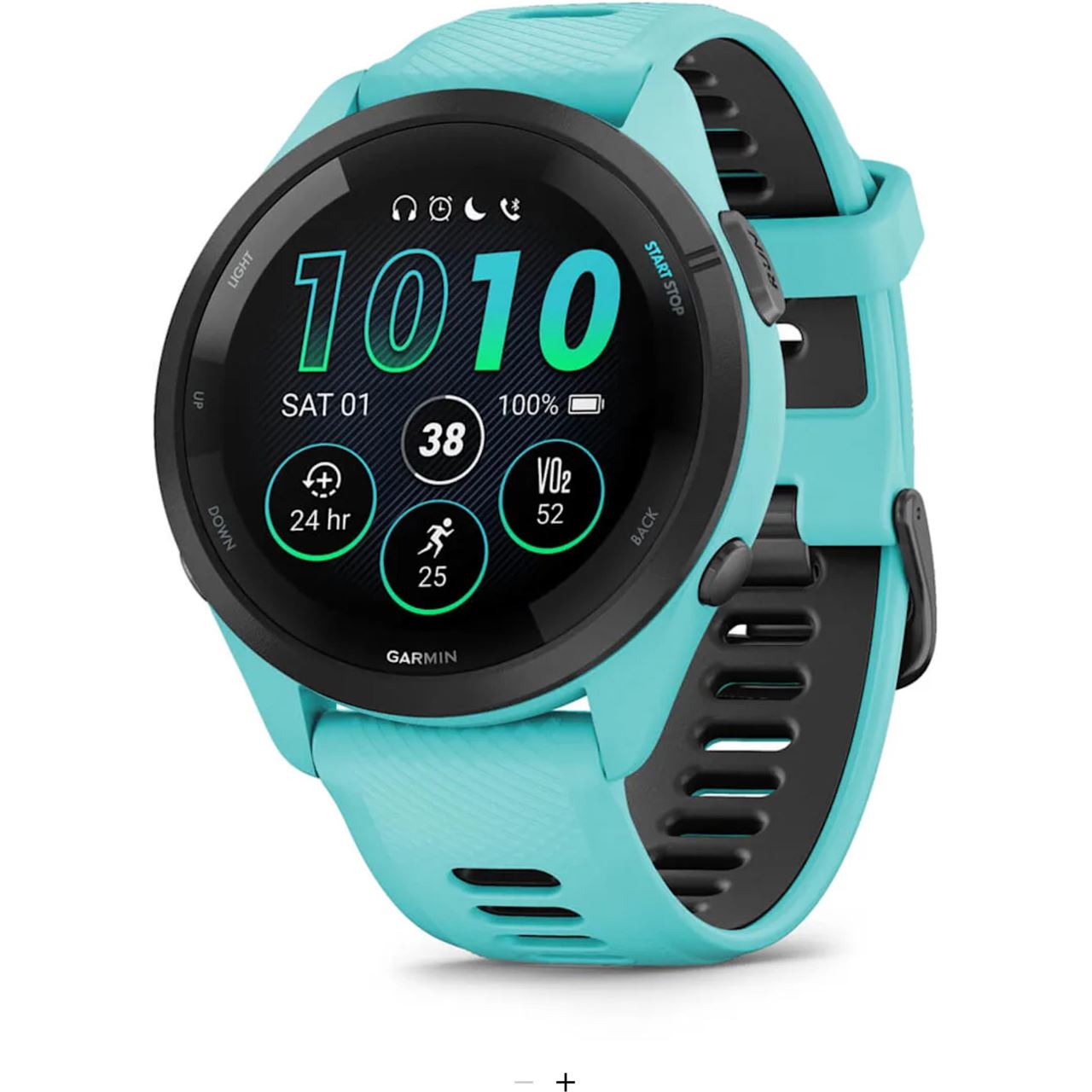 GARMIN Forerunner 265 Fitnesstracker türkisblau, schwarz