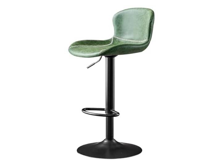 MARIYCH Barhocker, Moderne, verstellbare Barhocker aus PU-Leder mit Drehfunktion, Thekenhocker mit Rückenlehne, Kücheninselhocker für Kneipen-Esszimmer