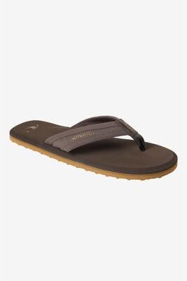 O'Neill s Ramber Flip Flop Sandals in Brown, Size 10, Rubber