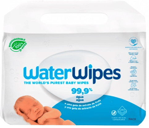 Waterwipes Toalhit Biodeg Bebe 60X3