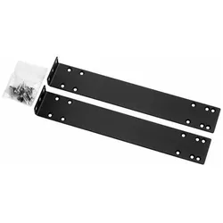 HPE E Aruba, CX, 10000, Rack Mount Kit, 1U, 4p, Server Zubehör, Schwarz, Silber