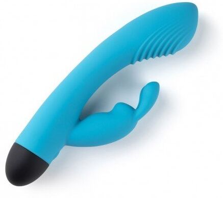 Virgite VIBROMASSEUR RECHARGEABLE V6 BLEU RABBIT
