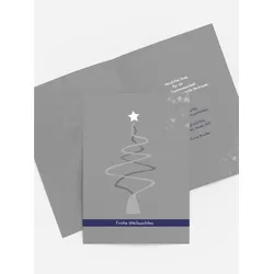 Weihnachtsgrußkarten geschäftlich selbst gestalten mit Spruch und Fotos im Onlinedesigner bei Meine-Kartenmanufaktur.de