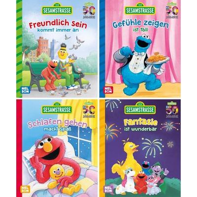 Nelson Mini-Bücher: 4er Sesamstraße 1-4, Set von , Nelson, 978-3-8451-2408-7