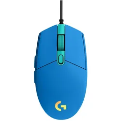 Logitech G102 LIGHTSYNC (Kabelgebunden), Maus, Blau