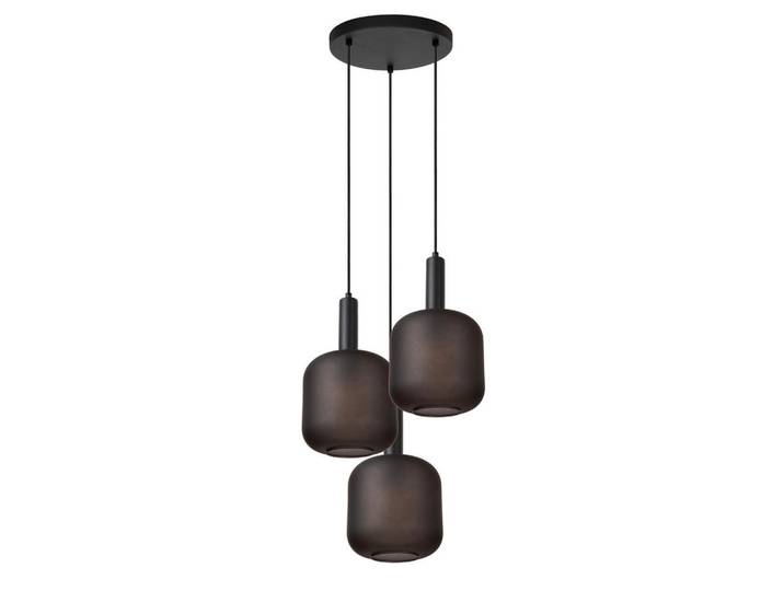 Lucide Led-Hängeleuchte Eloise, Schwarz, Glas, 40x150x40 cm, RoHS, Reach, höhenverstellbar, Lampen & Leuchten, Innenbeleuchtung, Hängeleuchten, Pendelleuchten