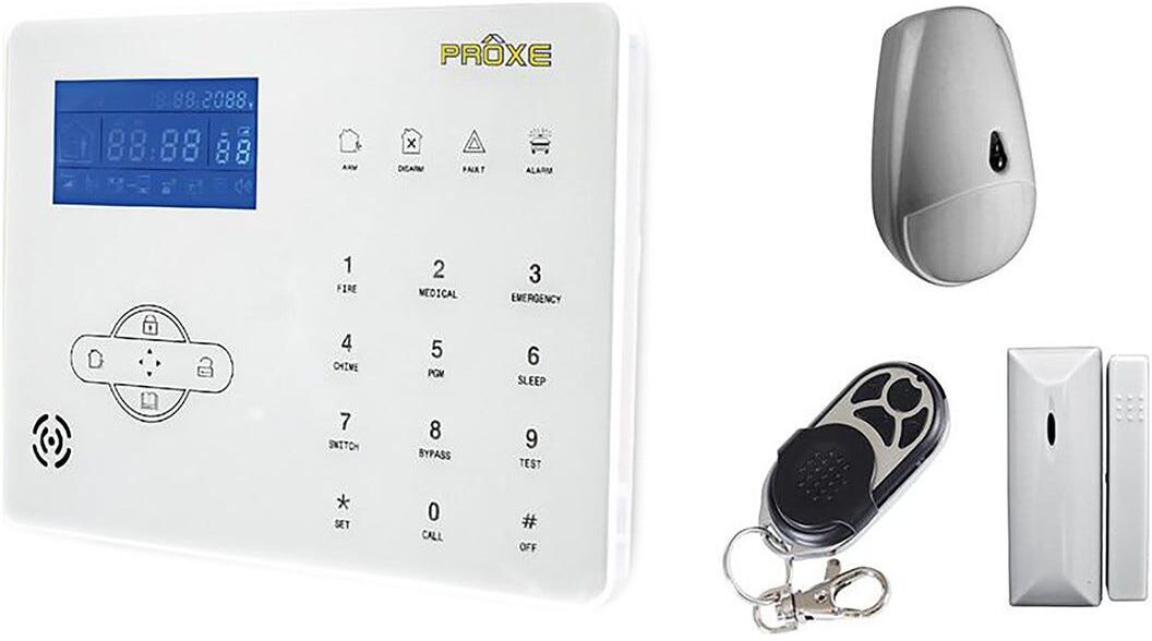 Proxe KIT ALLARME  GSM FILARE WIRELESS CONTROLLO DOMOTICO GESTIONE DA APP DEDICATA