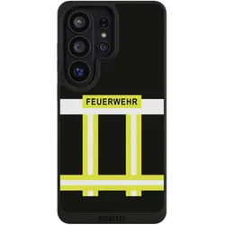 Nivocase Handyhülle für Samsung Galaxy S26 Ultra Hülle NIVOpure Case Schwarz Beruf Feuerwehr Feuerwehrmann (Samsung Galaxy S26 Ultra), Smartphone Hülle, Schwarz