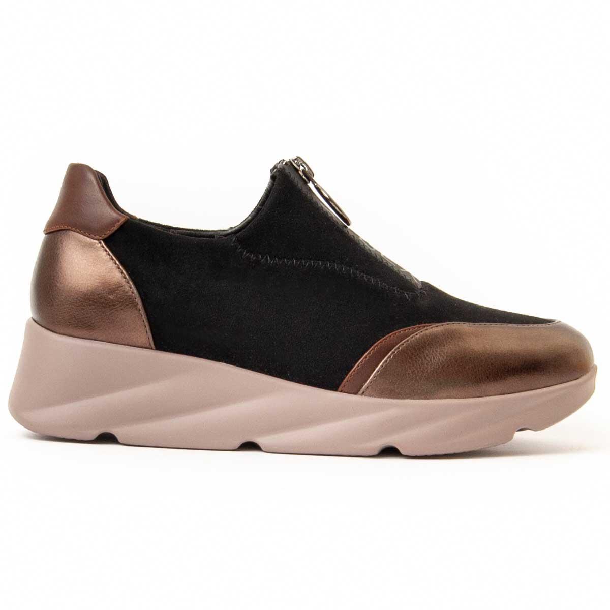 Montevita Sneaker Caleb In Zwart