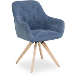 Polsterstuhl SANSIBAR SANDE (BHT 60x89x62 cm) - BHT 60x89x62 cm