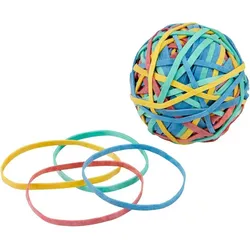 WIHEDÜ Gummibänder 6 cm 100 g farbig