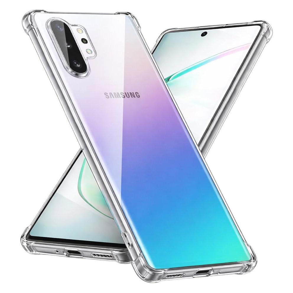 Techsuit - Shockproof Clear Silicone - Samsung Galaxy Note 10 Plus 4G / Note 10 Plus 5G - Clear (Samsung Galaxy Note 10 5G) (56344782)