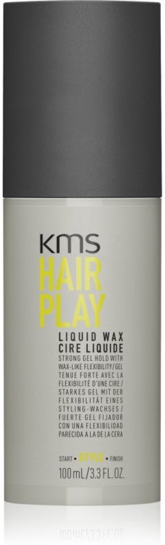 KMS Hair Play Liquid Wax cire pour cheveux fixation et forme 100 ml
