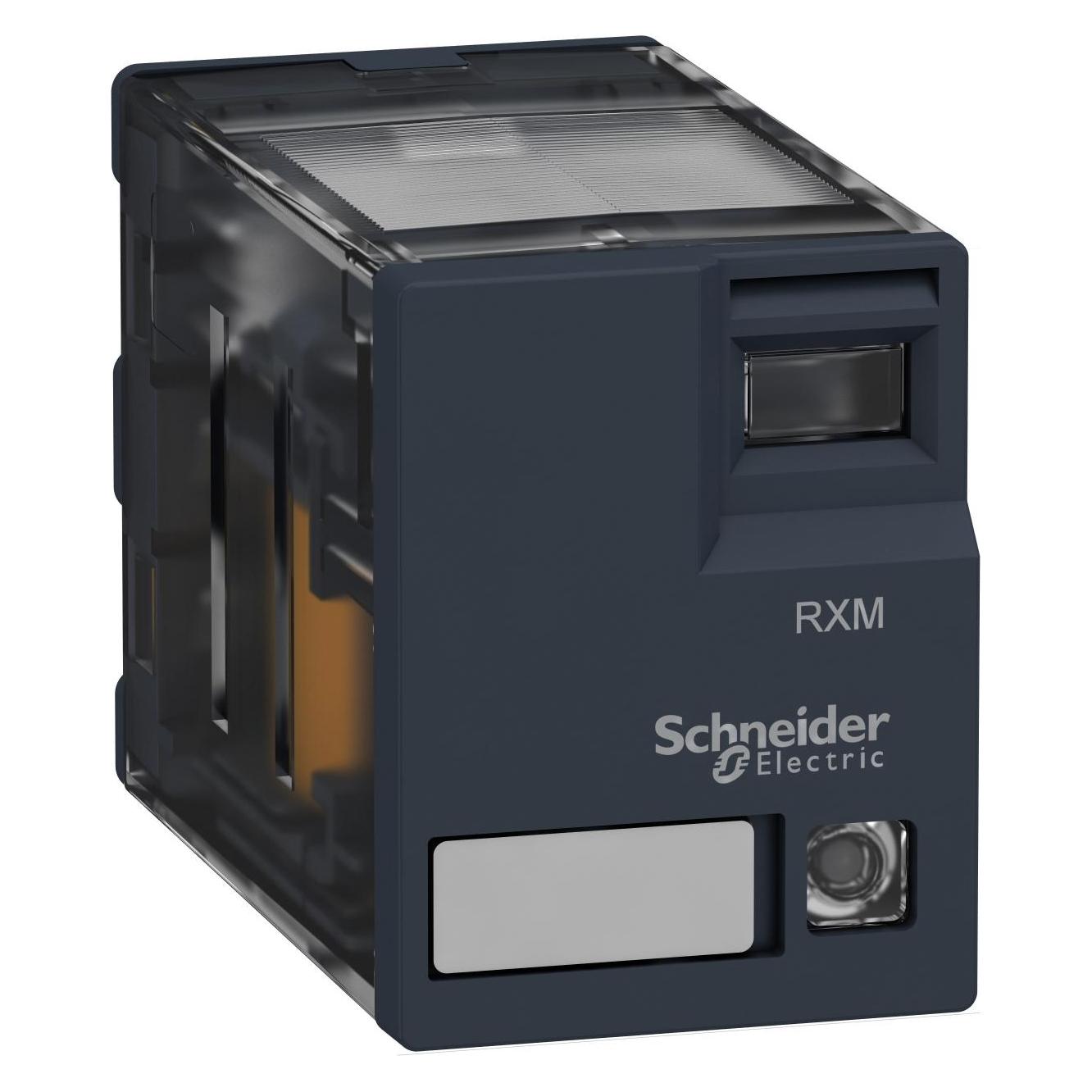 Schneider Electric Plug-in relay 250 V, 6 A, rxm + LED (RXM4AB3BD)