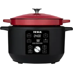 Tesla Multifunctional Electric Pot MultiCook MC600 Pro, Dampfgarer + Reiskocher, Schwarz