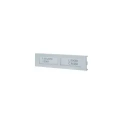 Comelit UT9212M Tastenabdeckung Ultra Metal, Doppeltaste