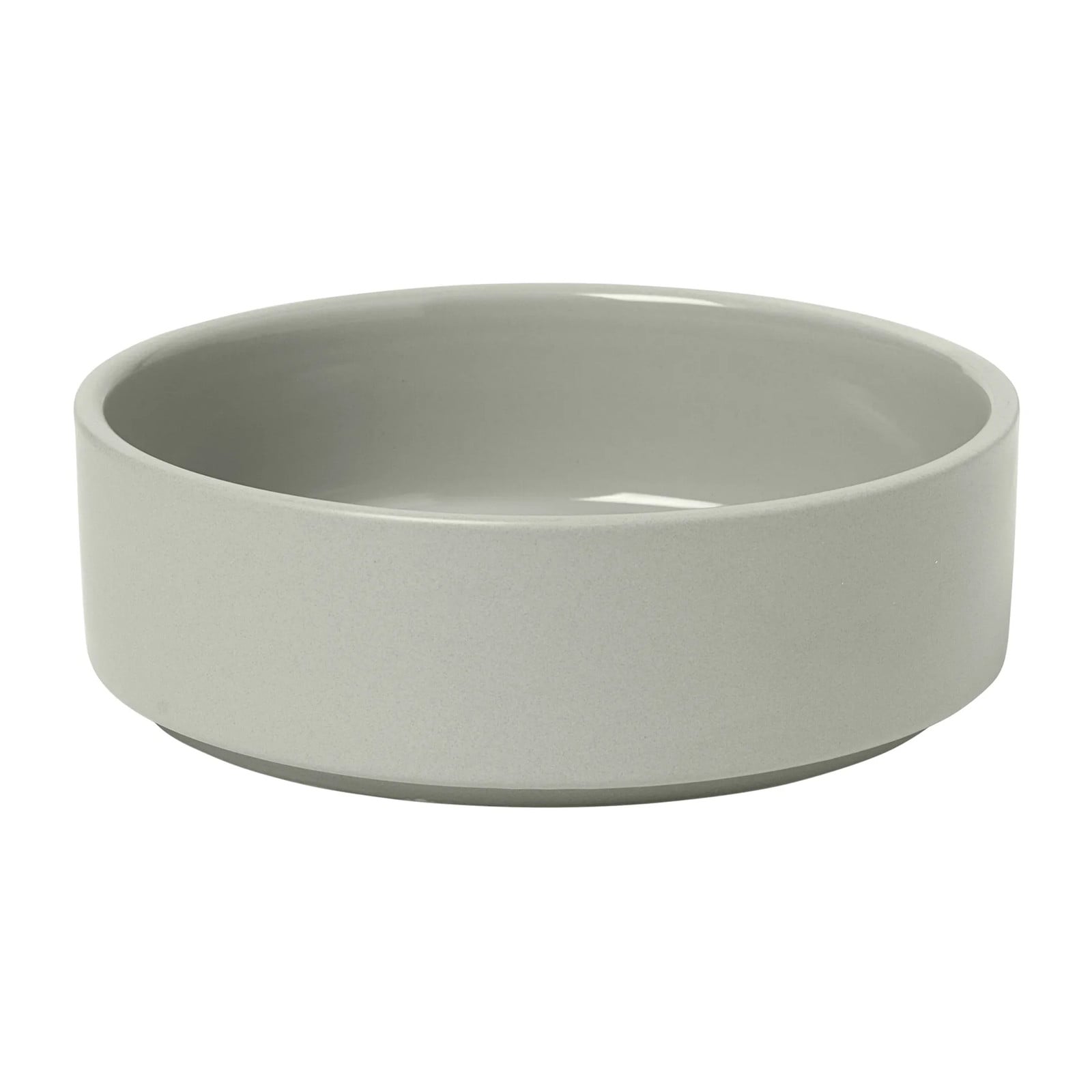 Blomus Pilar kom laag Mirage grey Ø14 cm
