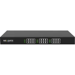 Yeastar VoIP-Gateway TA2400 24xFXS RJ11 bzw. 2xFXS RJ21, Telefon, Schwarz