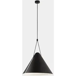 LEDS C4 Pendelleuchte SUPER ATTIC CONIC SHAPE E27 15W schwarz LEDS-00-8348-05-05