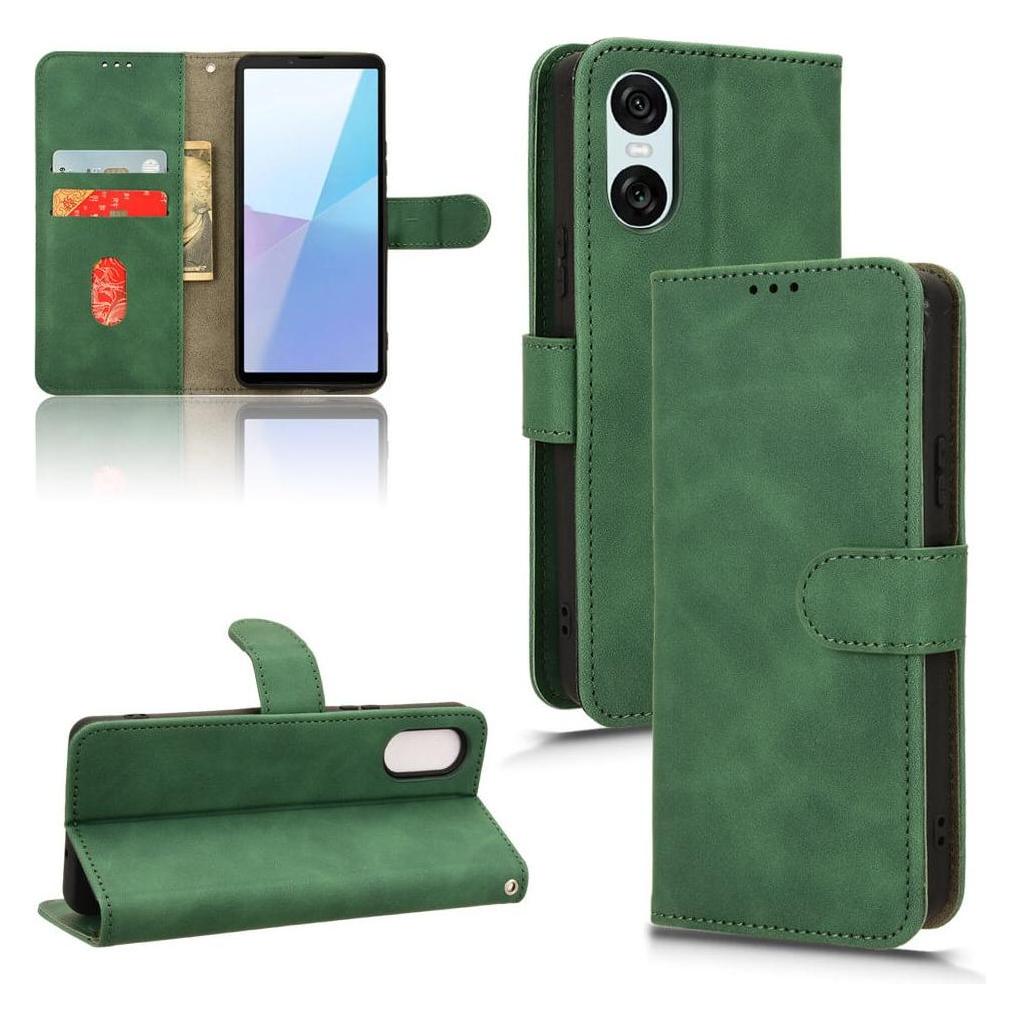 Cover-Discount Sony Xperia 10 VI - Wildleder Look Etui im Vintage Design (Sony Xperia 10 VI) (46457303)