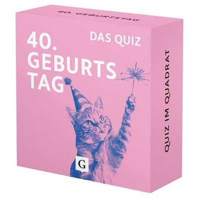 40. Geburtstag. Das Quiz, Gebundene Ausgabe von Manja Reinhardt, Grupello Verlag, 978-3-89978-523-4