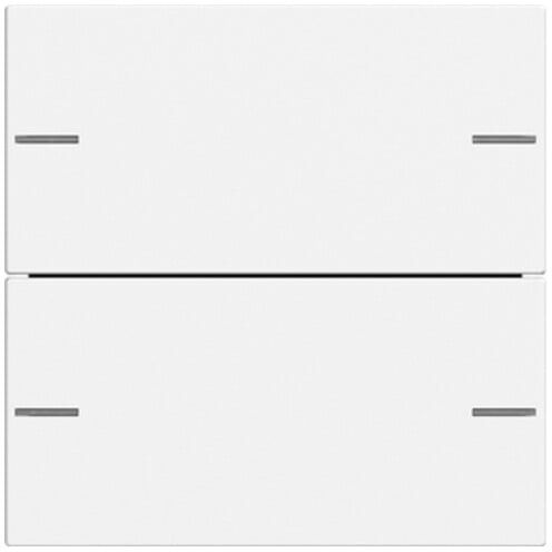 Gira Set de bascules capteur tactile 2 fois blanc pur (575227)