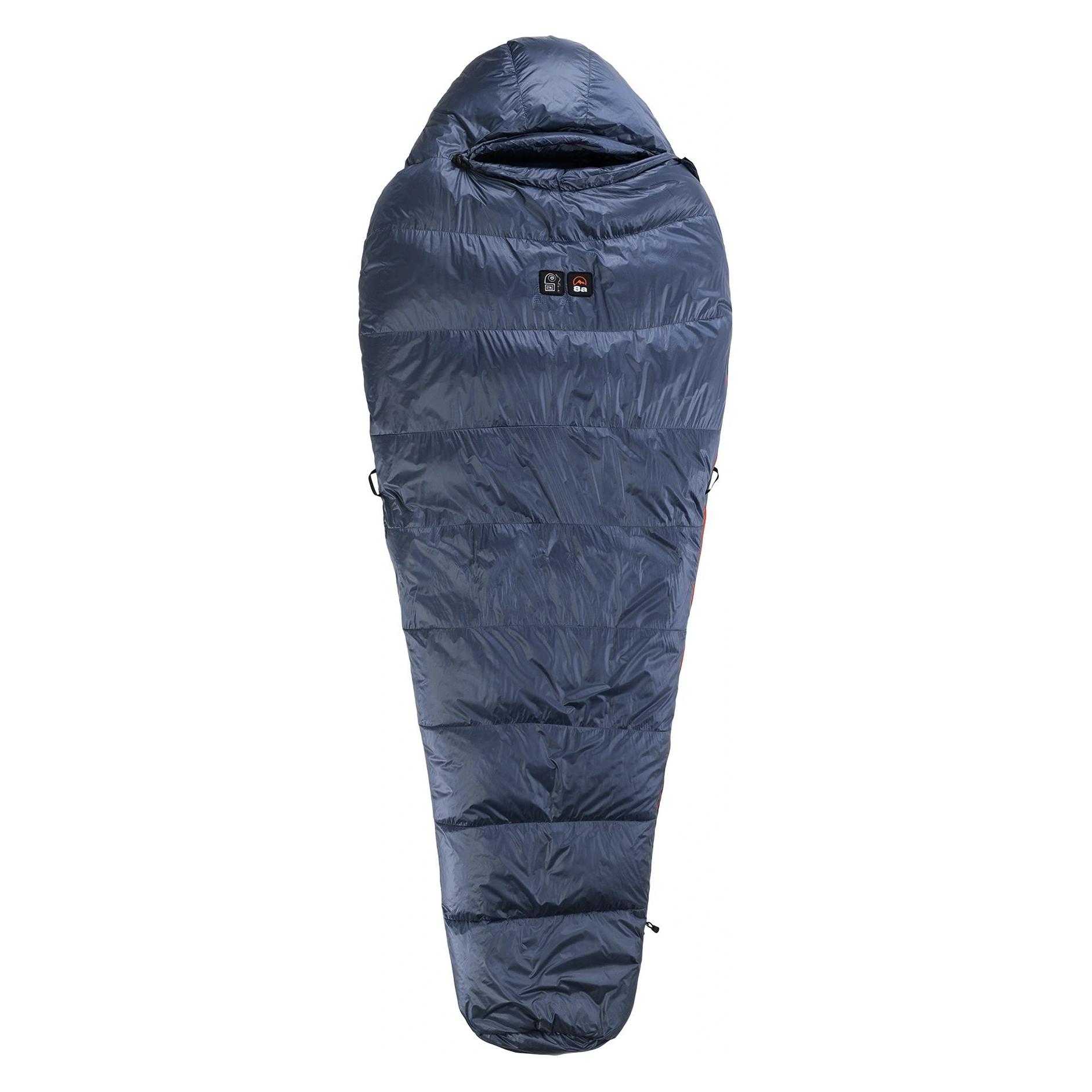 No Name Śpiwór puchowy 8a x Małachowski Traveller 650 M (165-176 cm) - navy rozmiar: lewy (735782)