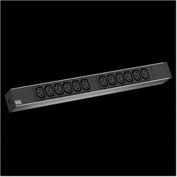 Bachmann, Steckdosenleiste, IT PDU 19" System (12x, IEC 60906-1, 2 m)