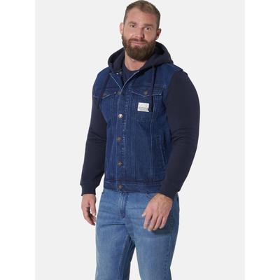 Jeansjacke JAN VANDERSTORM "Jeansjacke INGMARK", Herren, Gr. 56, blau (dunkelblau), Obermaterial: 100% Baumwolle CO., Jacken Jeansjacke