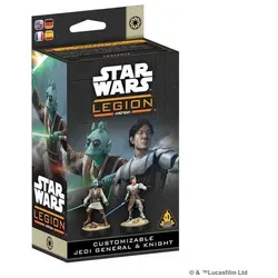 Atomic Mass Games Star Wars Legion - Customizable Jedi General & Knight (Anpassbarer Jedi-General & -Ritter) DE/EN/ES/