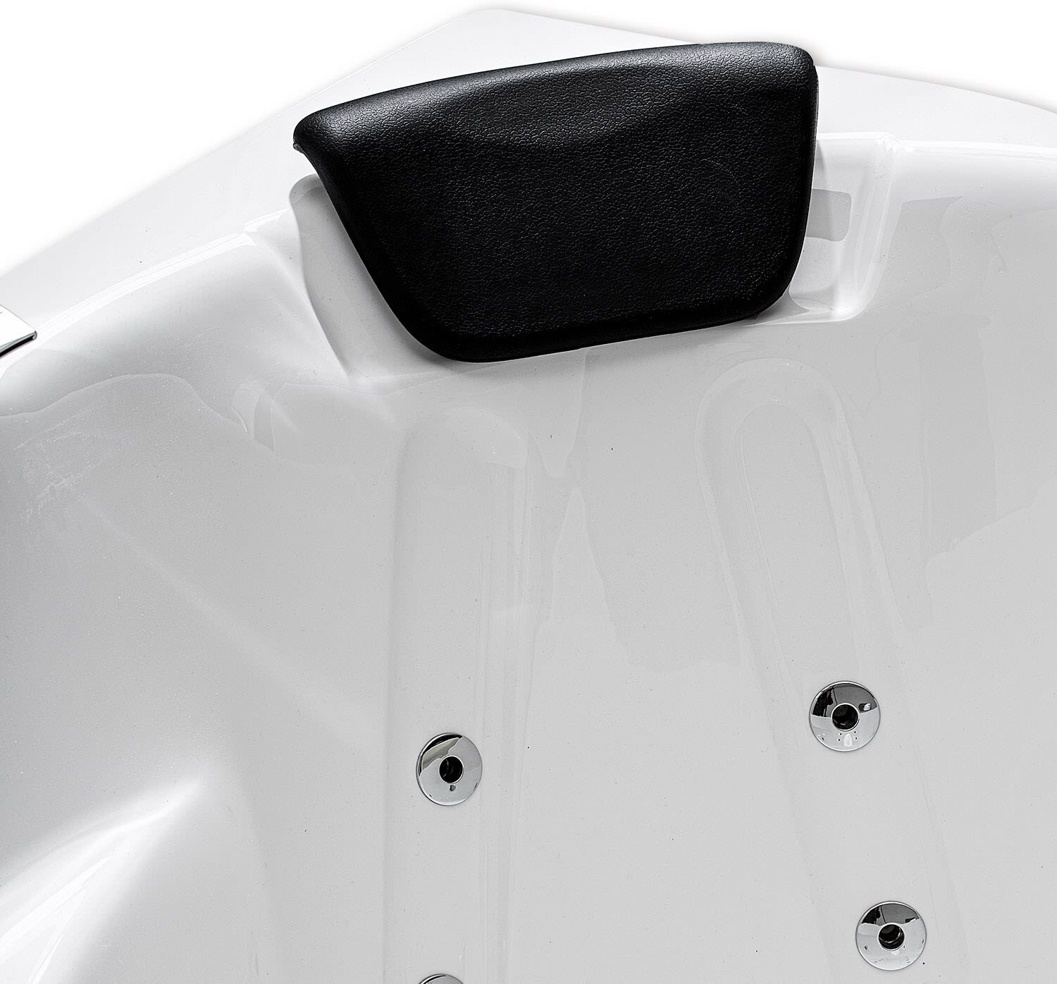 Caribia Apollo Premium Whirlpool 155 x 155 cm mit Schürze