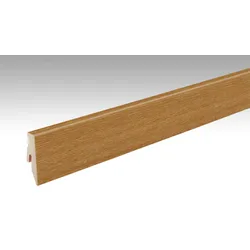 MEISTER Fussleiste Profil 3 PK EH  Eiche kastanienbraun 1268 - 2380 mm