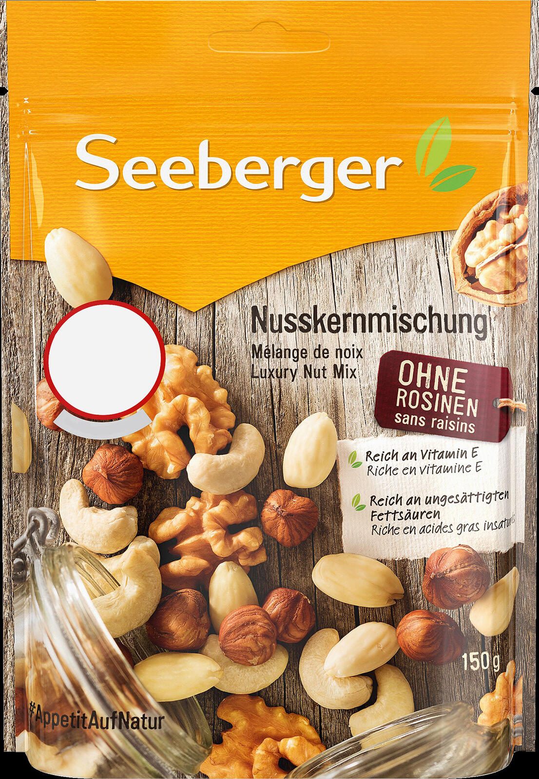 SEEBERGER Nusskernmischung 150,0 g 2839034009