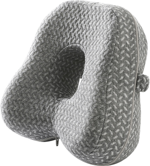 Discount Dollar Deals Memory Foam Leg Pillow For Side Sleepers Sciatica, Hip Knee Pain Relief Pillow For Back, Bed Sofa gray