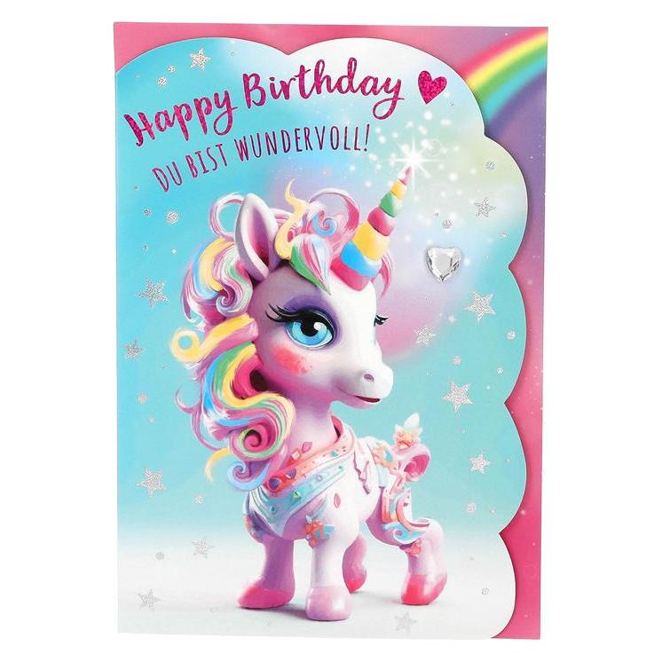 Magni Grusskarte Geburtstag mit Umschlag Glückwunschkarte Depesche Motiv 25 (1 Stk.) (32834039)