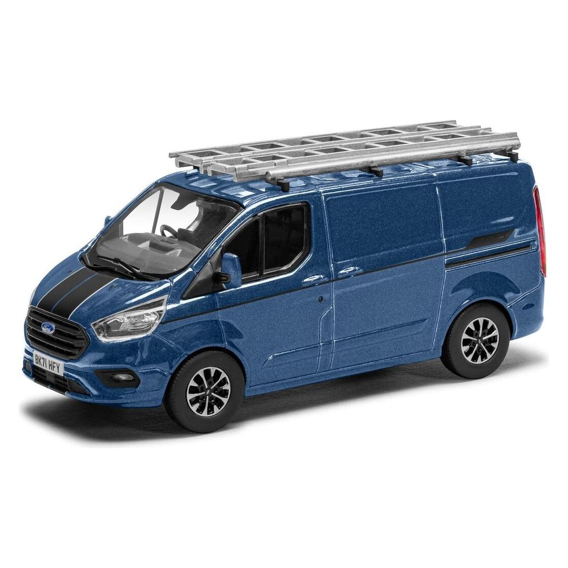 Corgi Ford Transit Custom Sport Chrome Blue (VA15104)