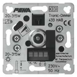 Peha Phasenabschnittdimmer D 433 HAB o.A.