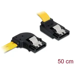 DELOCK SATA-Kabel SATA III up -> SATA links St/St 0.50m C