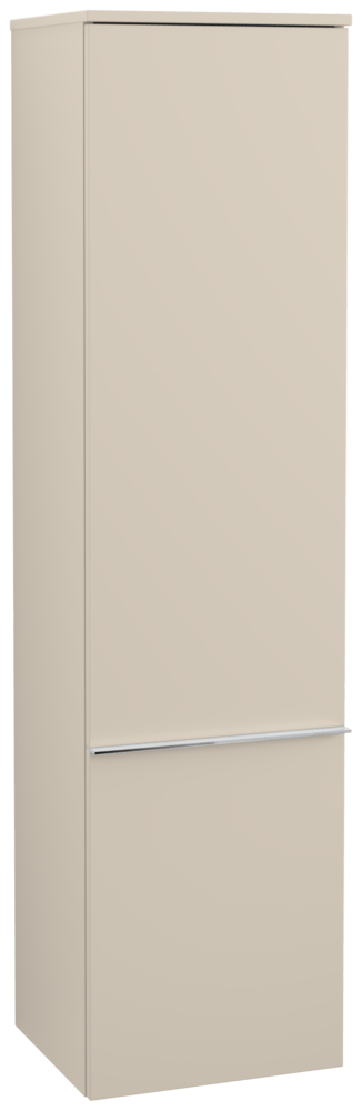 Villeroy & Boch Hochschrank Venticello 404x1546x372mm 1 Tür A:re Cashmere Grey A95111VN