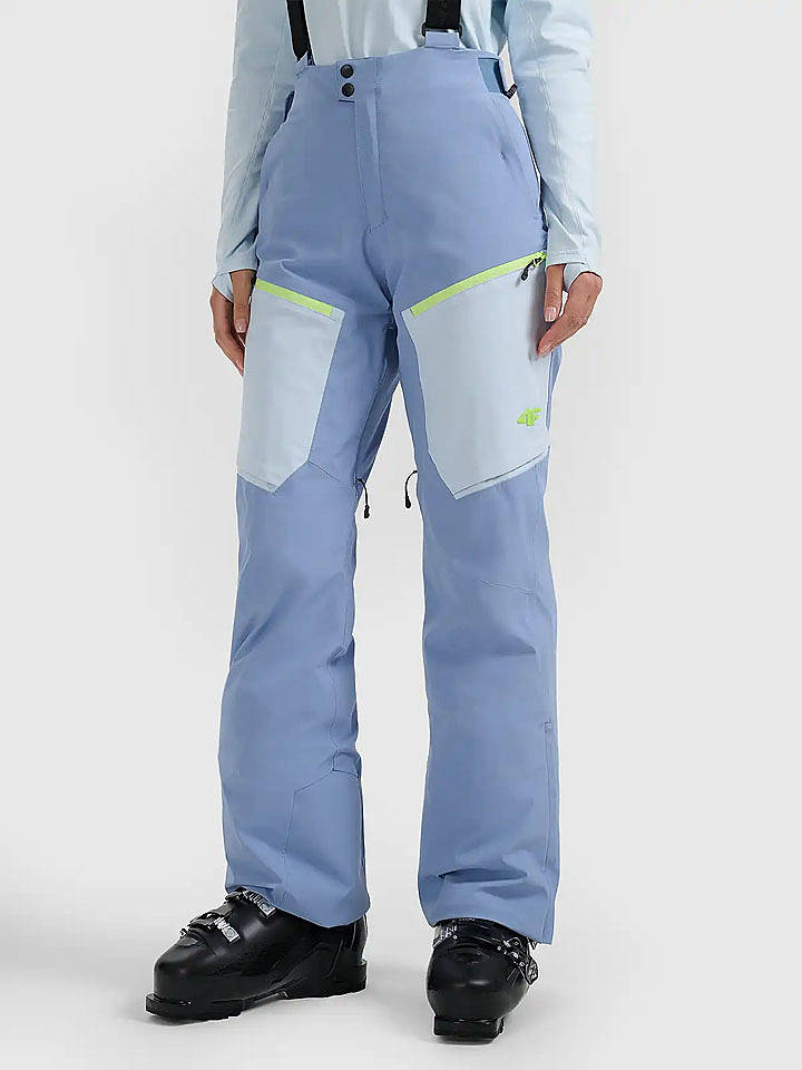 4F Ski-/ Snowboardhose in Hellblau - S