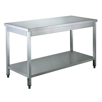 vaiotec Arbeitstisch / mit Grundboden, 1800 x 700 mm