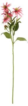 Saro Lifestyle "Coneflower Stem Floral Accent (Set of 12) - Pink - 29"""