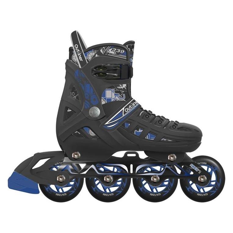 Outliner Roller skates, black/blue, 38-41 (39) (SKATES239 B/B 38-41)