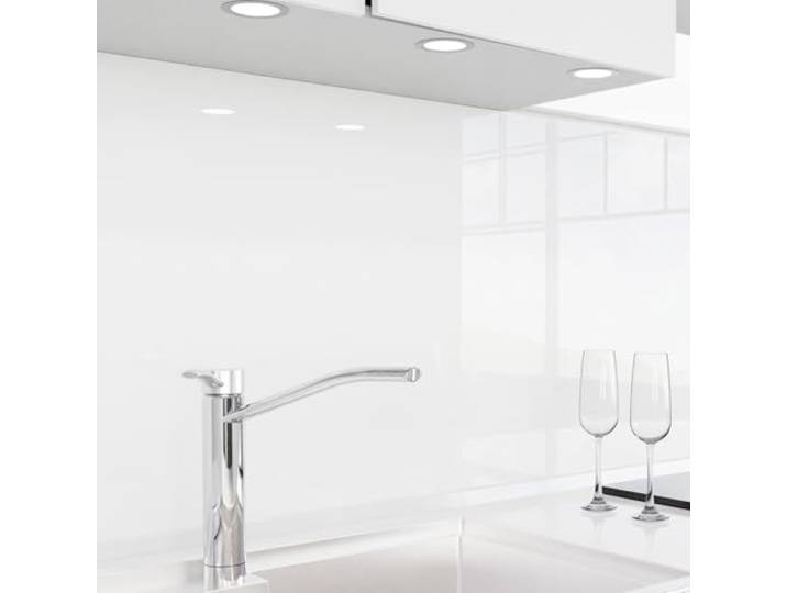 danario Küchenrückwand selbstklebend, Glasoptik 0,8 mm - Spritzschutz Küche Die smarte Alternative zu Glas. Nur bei uns: Ablösbar & mieterfreundlich. Überbrückt Fliesen