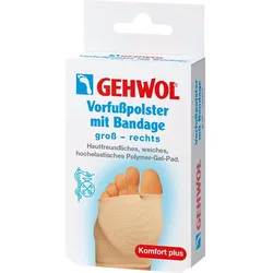 Gehwol Vorfußpolster mit Bandage Rechts Gross 1 ST