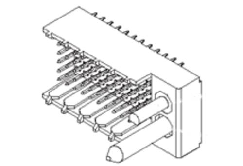 Molex 73944-7216 HDM-Wannenstiftleiste Tube