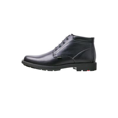 Stiefelette LLOYD "VISCO", Herren, Gr. 8, schwarz, Leder, unifarben, Basic, Schuhe Stiefelette